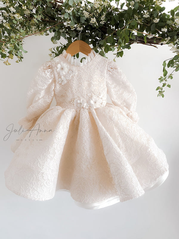 Ivory flower girl dress